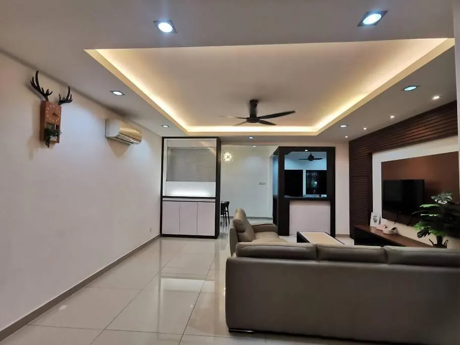 Apartmán Permas 14Min To Midvalley 10Pax Wifi Tv Box 4Broom Johor Bahru