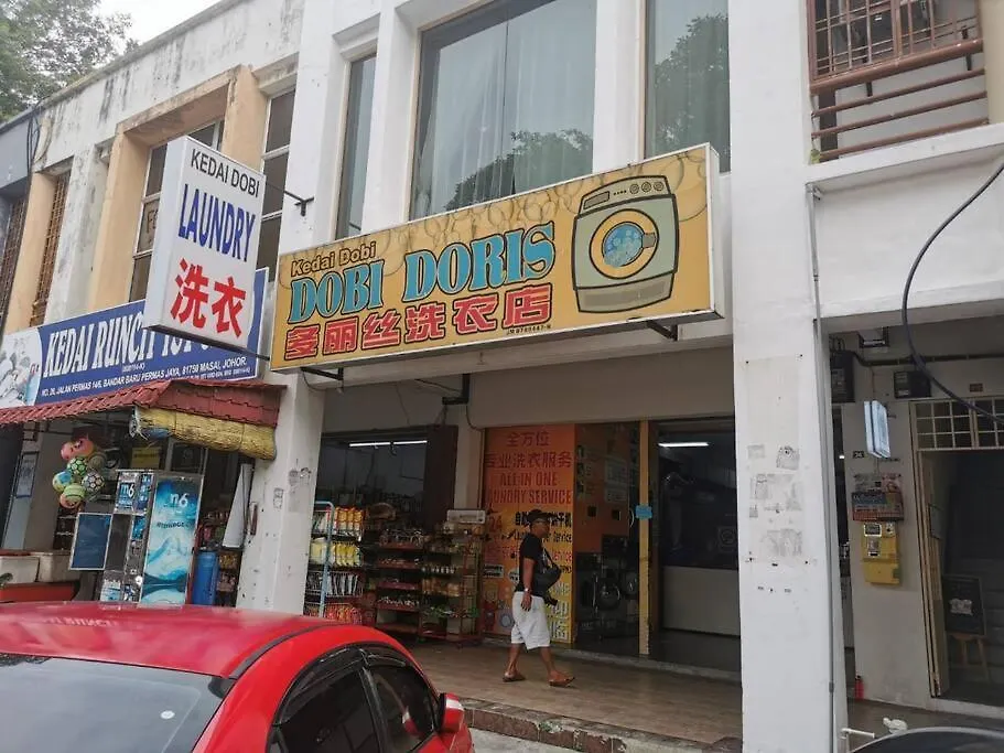 Apartmán Permas 14Min To Midvalley 10Pax Wifi Tv Box 4Broom Johor Bahru